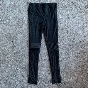 Aqua (Bloomingdale’s) Moto Jeggings